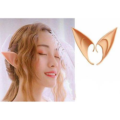 Yumu�ak Malzemeden �mal Lateks Elf Kula�� 1 �ift 10x5 cm