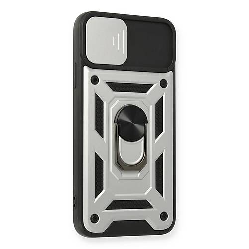 iPhone 11 Pro K�l�f Pars Lens Y�z�kl� Silikon - G�m��