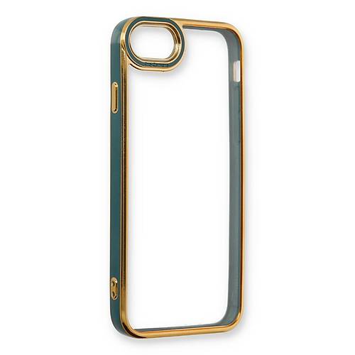 iPhone 6 K�l�f Liva Lens Silikon - Ye�il