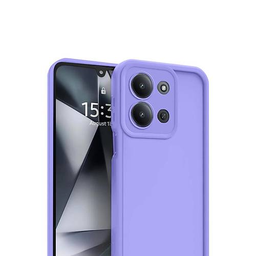Redmi 15C 4G Viera Silikon - Lila