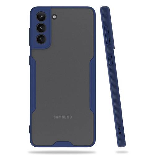 Galaxy S21 Plus K�l�f Platin Silikon - Lacivert