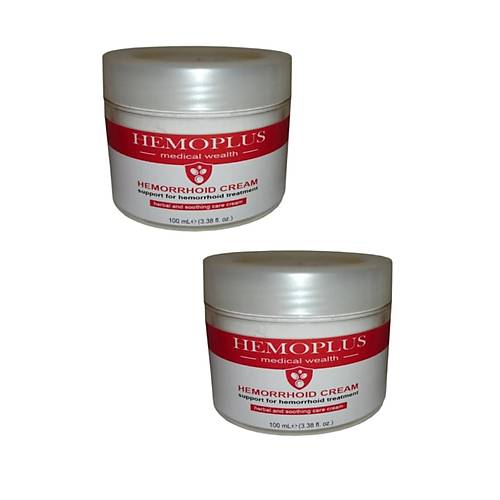 Hemoplus Rahatlaman�z ��in  Masaj Bak�m Kremi 100 ml 2 Adet