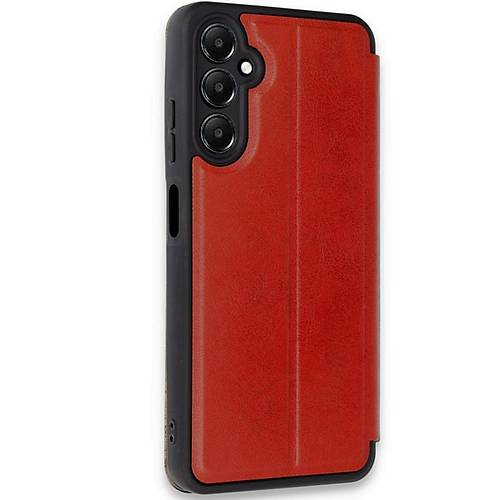 Galaxy A35 5G K�l�f Flip Cover - K�rm�z�