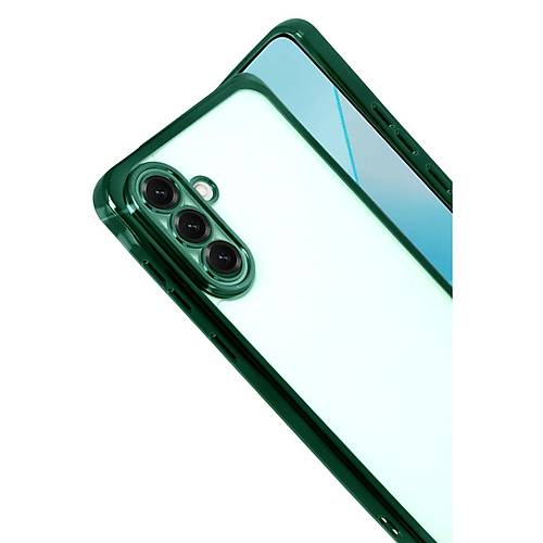 Galaxy A17 5G Razer Lensli Silikon - Ye�il
