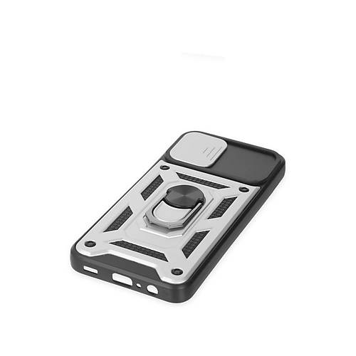 Galaxy A03 K�l�f Pars Lens Y�z�kl� Silikon - G�m��