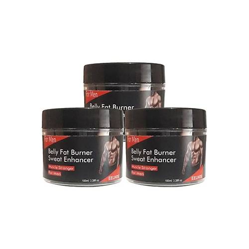 Eelhoe Belly 3l� Adet Fatburner Sweat Enhancer Erkeklere �zel  �ekillendirme Kremi 100 ml
