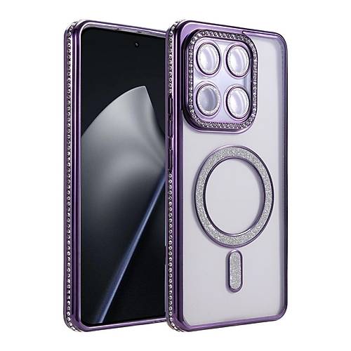 Mi 15T Pro Joke Simli Magneticsafe K�l�f - Derin Mor