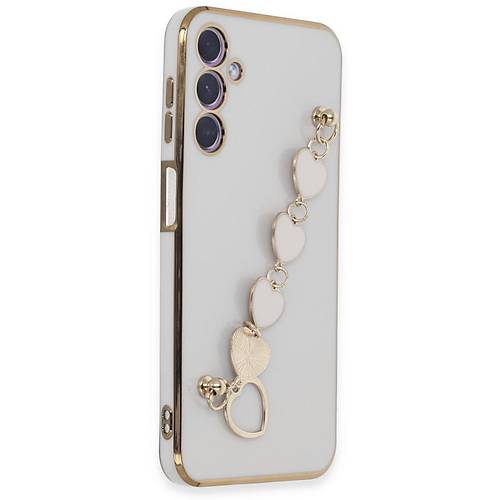 Galaxy A24 4G K�l�f Esila Silikon - Beyaz