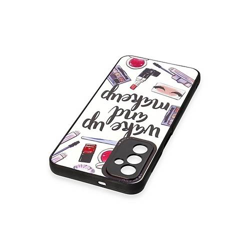 Galaxy M23 K�l�f Mirror Desenli Kapak - Mirror - 3