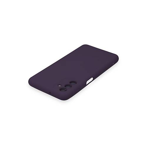 Galaxy A14 4G K�l�f Nano i�i Kadife Silikon - Mor
