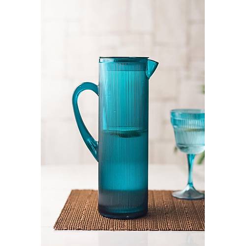 Arkilik Barok 1,5 Lt Aquamarin S�rahi (Buzdolab� Kapak Raf�na S��ar)