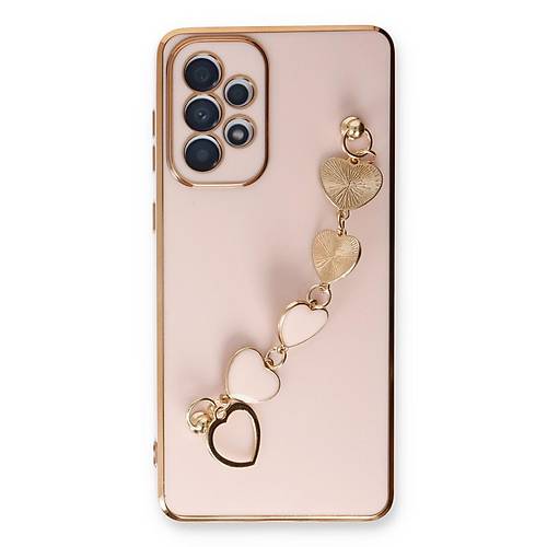 Galaxy A33 5G K�l�f Esila Silikon - Pudra