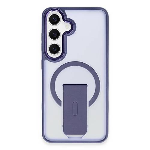 Galaxy S24 Tork Magsafe Standl� Kapak - Lacivert