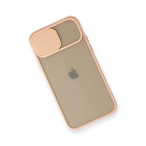 iPhone 11 Pro K�l�f Palm Buzlu Kamera S�rg�l� Silikon - Pembe