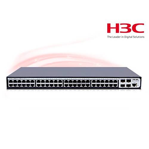 H3C 9801A1Q5 S1850-52P 48 PORT GIGABIT + 4X1GB SFP UPLINK WEB Y�NET�LEB�L�R L2 RACKMOUNT SWITCH