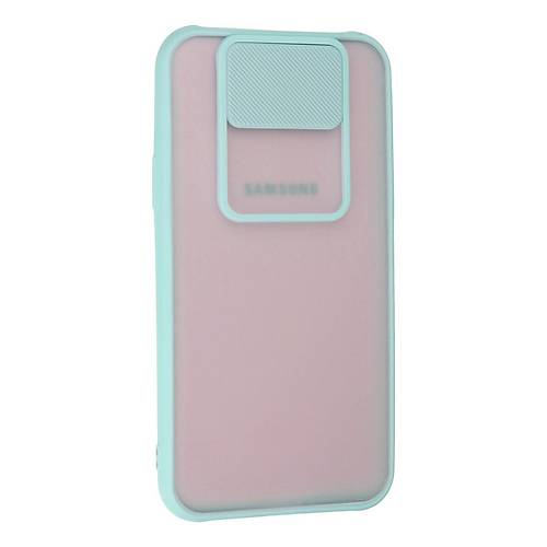 Galaxy J7 K�l�f Palm Buzlu Kamera S�rg�l� Silikon - Turkuaz