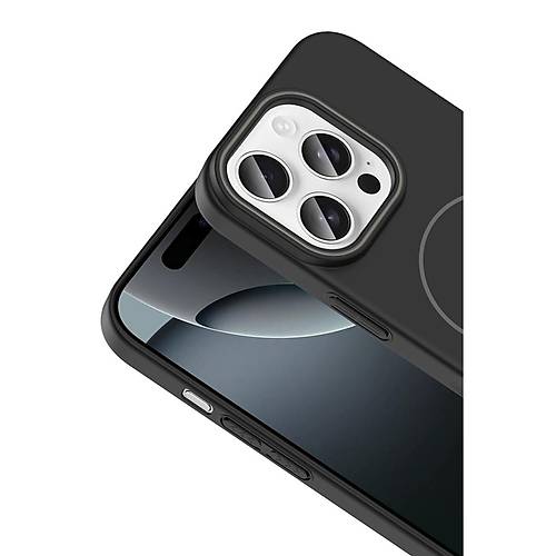 iPhone 16 Pro Bro� Magsafe Kapak - Siyah