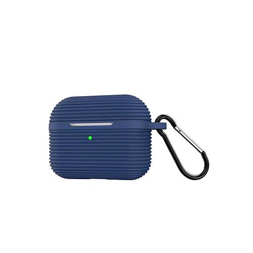 Airpods Pro 3 (3.nesil) Raven Silikon K�l�f - Lacivert