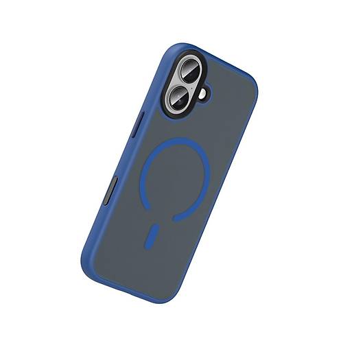 iPhone 17 Megane Magsafe Kapak - Lacivert