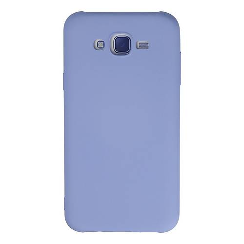 Galaxy J7 K�l�f Nano i�i Kadife Silikon - Lila
