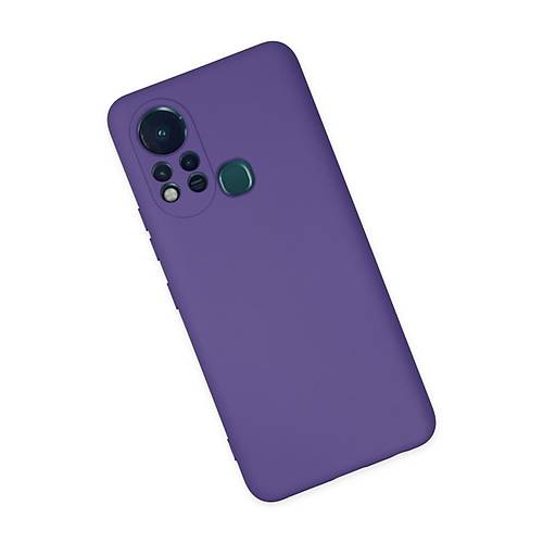 Hot 11s K�l�f Nano i�i Kadife Silikon - Mor