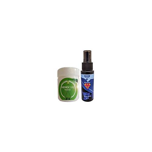 Hemocure Natural Rahatlat�c� Kremi 50 ml + Erkeklere i�in sprey
