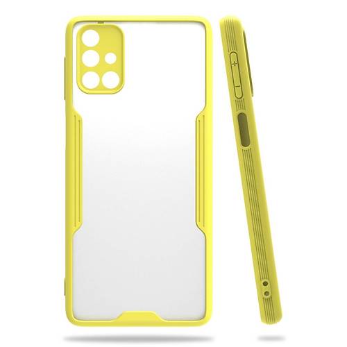 Galaxy M31S K�l�f Platin Silikon - Sar�
