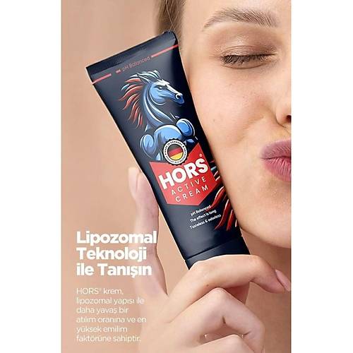 Hors Active Cream Gecikme Ve Sertle�me P.enis Kremi 50ml 3 Adet + 1 Adet Jel