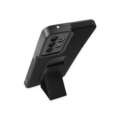 Galaxy A33 5G K�l�f Mega Standl� Silikon - Siyah