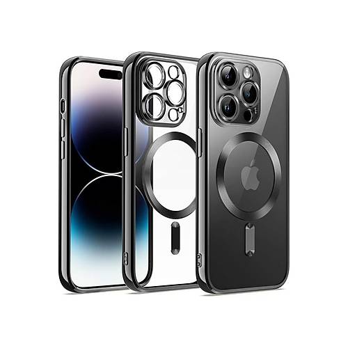 iPhone 12 Pro K�l�f Kross Magneticsafe Kapak - Siyah
