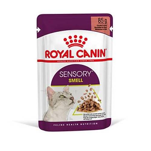 Sensory Smell Gravy Adult Yeti�kin Kedi Konservesi 12 Adet 85 Gr
