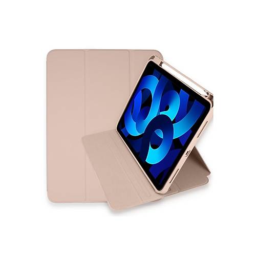 iPad Pro 11 (2021) K�l�f Starling 360 Kalemlikli Tablet K�l�f - Rose Gold