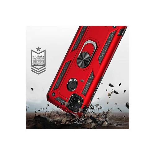 Redmi 9C K�l�f Sofya Y�z�kl� Silikon Kapak - Gold