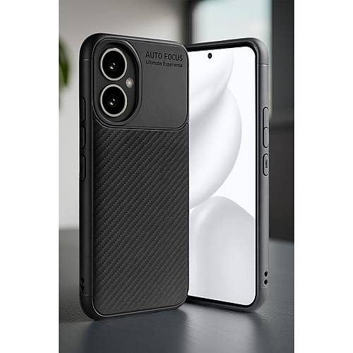 400 K�l�f Auto Focus Karbon Kapak - Siyah