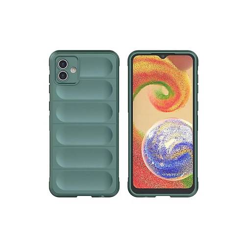 Galaxy A05 K�l�f Optimum Silikon - Koyu Ye�il