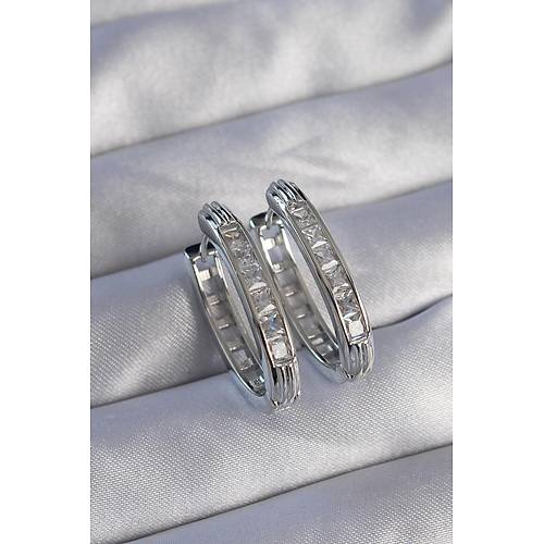 Pirin� G�m�� Renk Zirkon Ta�l� Oval Model K�pe