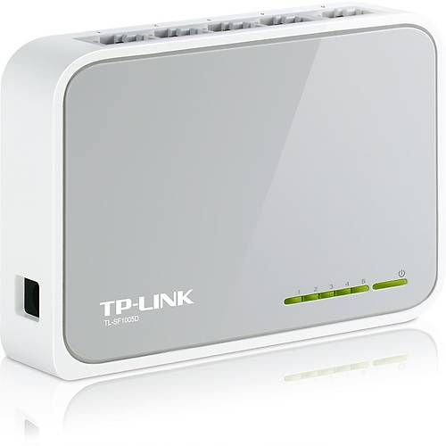 TP-LINK TL-SF1005D 5 PORT 10/100 PLAST�K KASA SWITCH