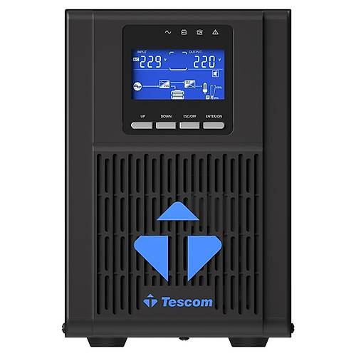 TESCOM NEOLINE 1KVA 1F/1F (2X9AH) 4/8DK LCD ONLINE UPS