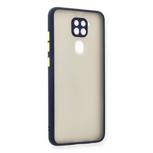 Redmi Note 9 K�l�f Montreal Silikon Kapak - Lacivert