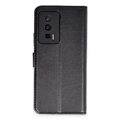 Poco F5 Pro K�l�f Trend S Plus Kapakl� K�l�f - Siyah