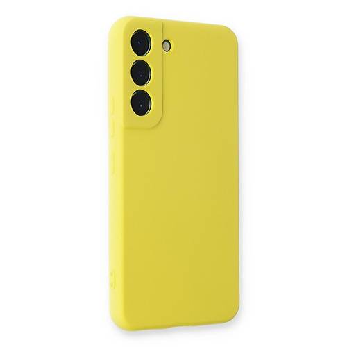 Galaxy S22 Plus K�l�f Nano i�i Kadife Silikon - Sar�
