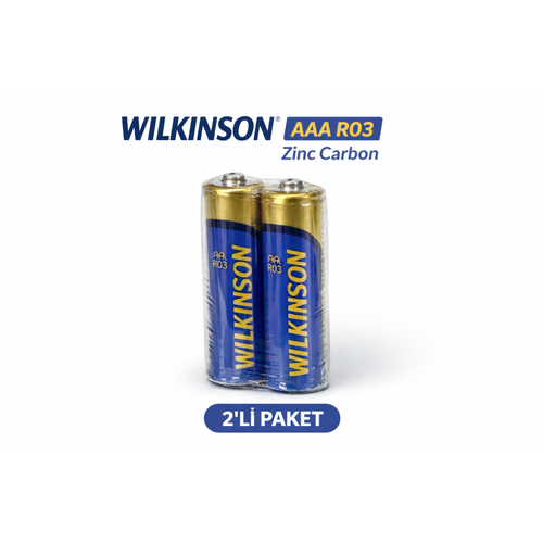 Wilkinson AAA R03 �nce Pil Zinc Carbon Ultra Energy 2 li 1 Paket