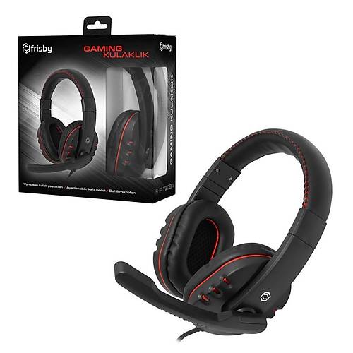 FRISBY FHP-720BR 3.5MM GAMING M�KROFONLU KULAKLIK S�YAH