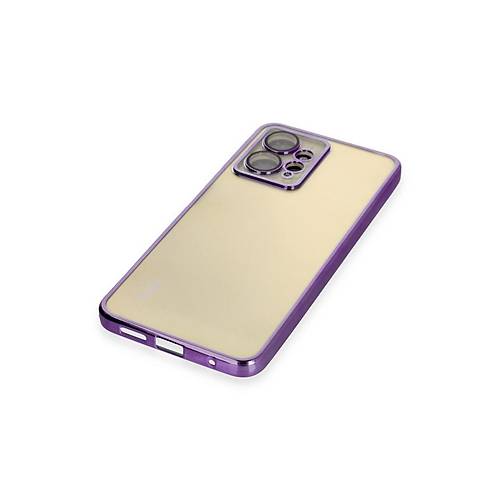 Redmi Note 12 4G K�l�f Razer Lensli Silikon - Mor