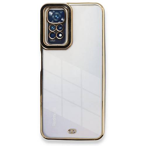 Redmi Note 11 K�l�f Liva Lens Silikon - Siyah