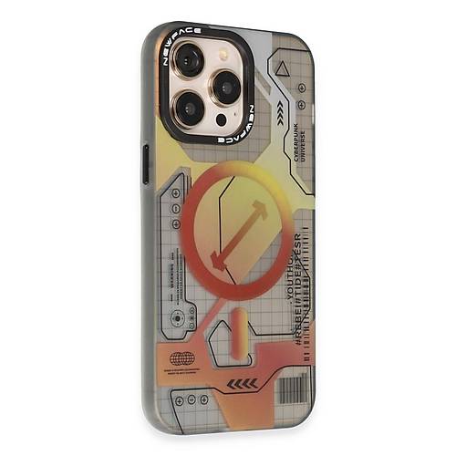 iPhone 13 Pro Max K�l�f Ven�s Magneticsafe Desenli Kapak - Ven�s - 6