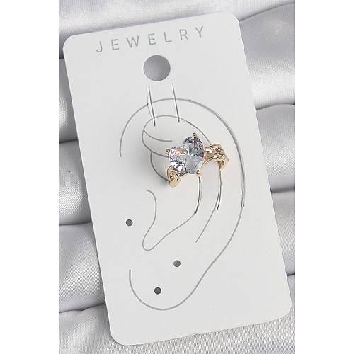 Pirin� Gold Renk Zirkon Ta�l� Kalp Model Kad�n K�k�rdak K�pe