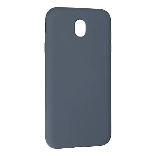 Galaxy J7 Pro / J730 K�l�f Nano i�i Kadife Silikon - Gri