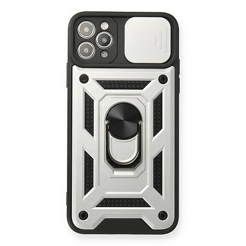 iPhone 11 Pro K�l�f Pars Lens Y�z�kl� Silikon - G�m��