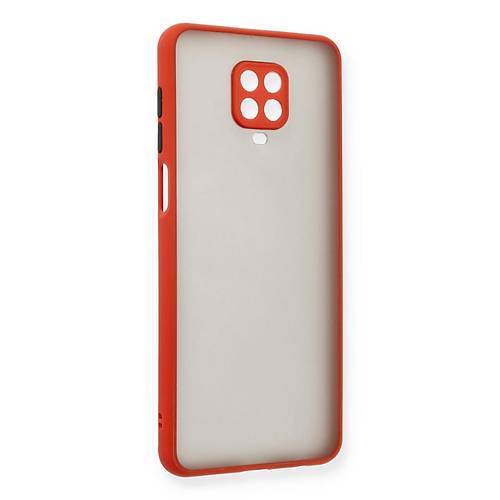 Redmi Note 9 Pro K�l�f Montreal Silikon Kapak - K�rm�z�
